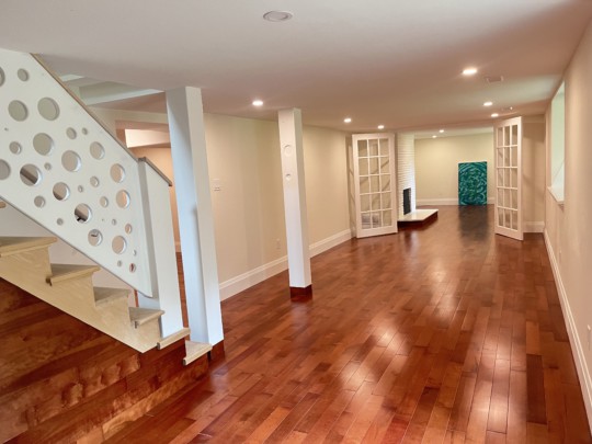 Renovated basement